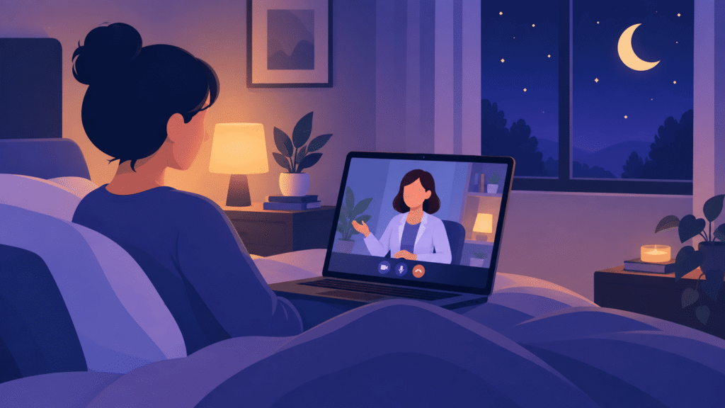 CBT-I online: qué es, cómo funciona y si puede ayudarte con el insomnio